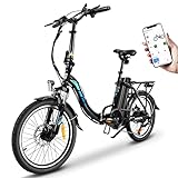 KAISDA E-Bike Klapprad 20 Zoll Elektrofahrrad Mit 250W Motor 36V 13Ah Abnehmbarem Li-ion Akku Bis...