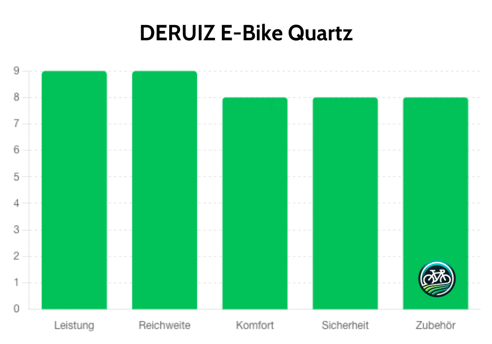 DERUIZ E-Bike Quartz Bewertung Revierrad.de