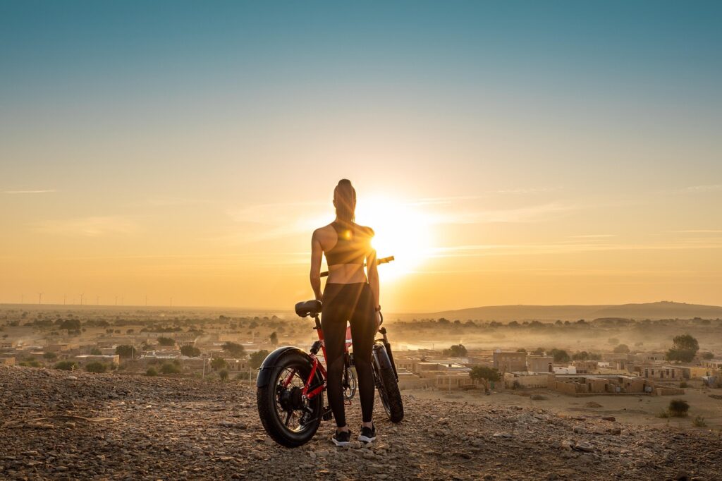 e-bike, sunset, nature, fitness, sky, sun, landscape, e-bike, e-bike, e-bike, e-bike, e-bike
