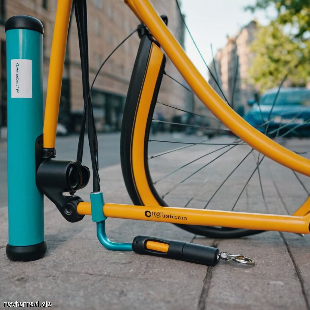 Leichtes Fahrradschloss » Sicher unterwegs