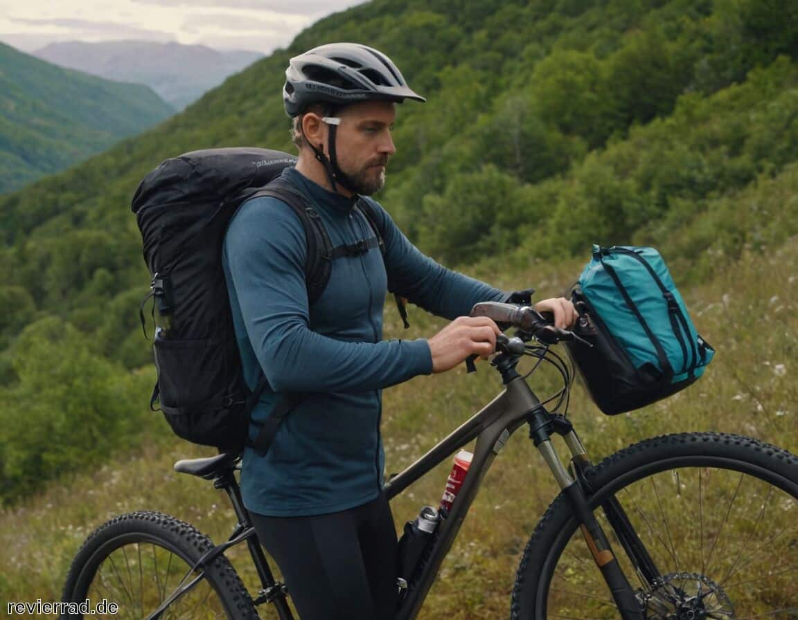 Verpflegung: Snacks, leichte Mahlzeiten und Wasserflaschen - Bikepacking Packliste » dein ultimativer Guide